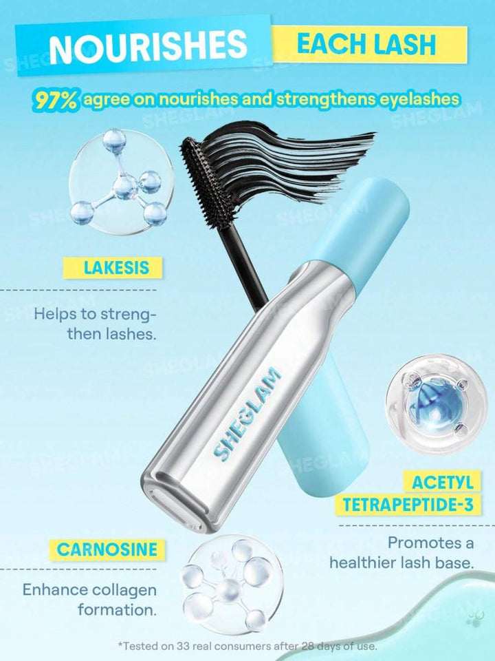 SHEGLAM Lash Lighter Natural Lengthening Mascara Black - 8ml | شيغلام ماسكارا - 8مل #1