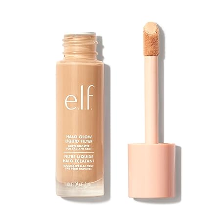 e.l.f. Halo Glow Liquid Filter Glow Booster For Radiant Skin - 31.5ml | الف هالو جلوي سائل فلتر - 31.5مل