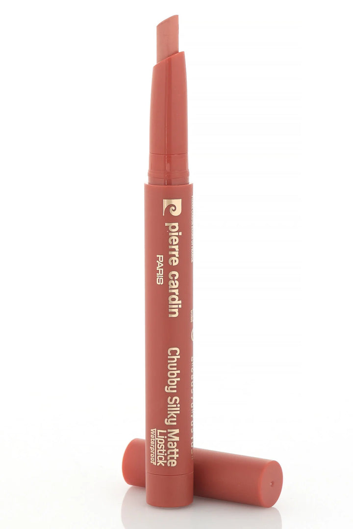Pierre Cardin chubby silky matte lipstick - 1.20g | بيير كاردان أحمر شفاه - 1.2 غرام