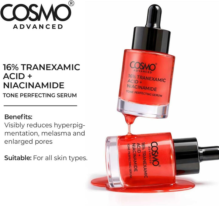 Cosmo 16 % Tranexamic Acid + Niacinamide - 40ml | كوزمو سيروم تحسين لون البشرة 16% حمض ترانيكساميك + نياسيناميد - 40مل #2