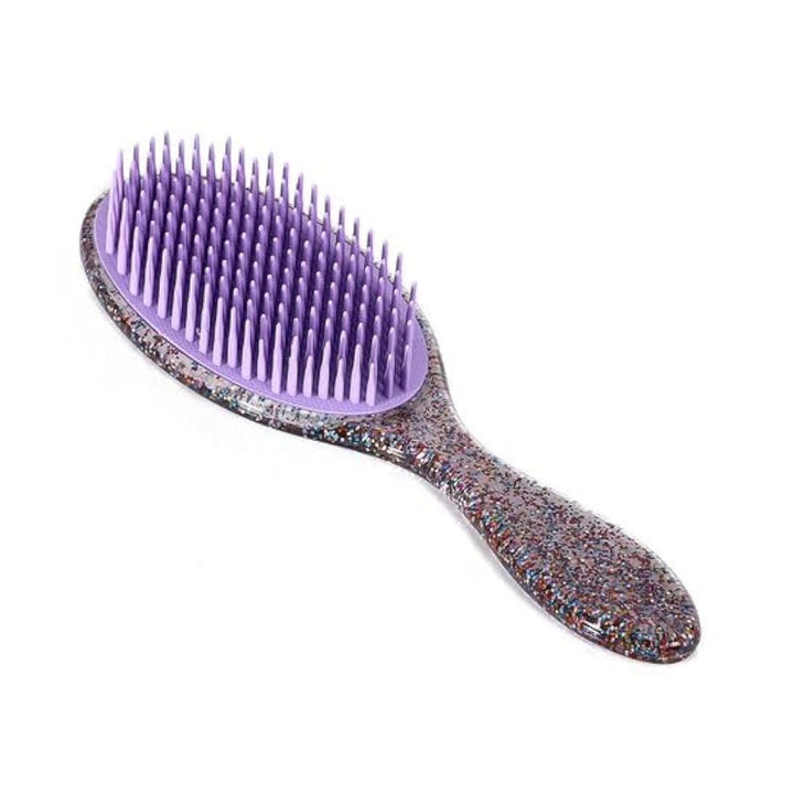 Tools & Cases Silicone Hair Brush | مشط شعر بنفسجي #4