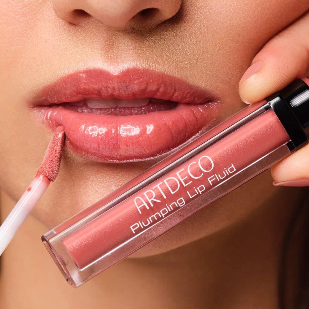 Artdeco Plumping Lip Fluid + Soft Lip Liner Waterproof Set 280 | ارديكو غلوس للشفاه و قلم تحديد الشفاه مضاد للماء