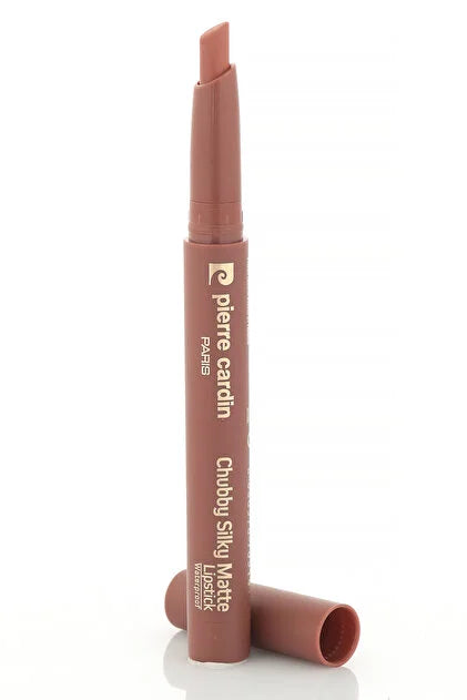 Pierre Cardin chubby silky matte lipstick - 1.20g | بيير كاردان أحمر شفاه - 1.2 غرام