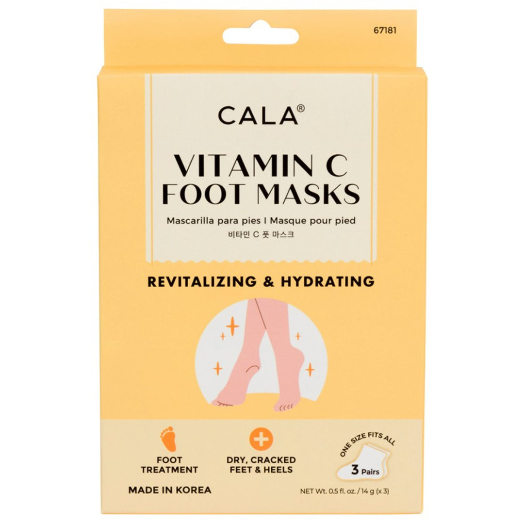 CALA Vitamin C Foot Mask | كالا قناع الأقدام بفيتامين سي