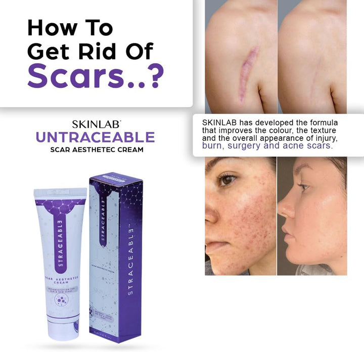 SKINLAB Untraceable Dark Spot Remover Scar Aesthetic Cream - 30ml |كريم إزالة البقع الداكنة والندبات – 30 مل