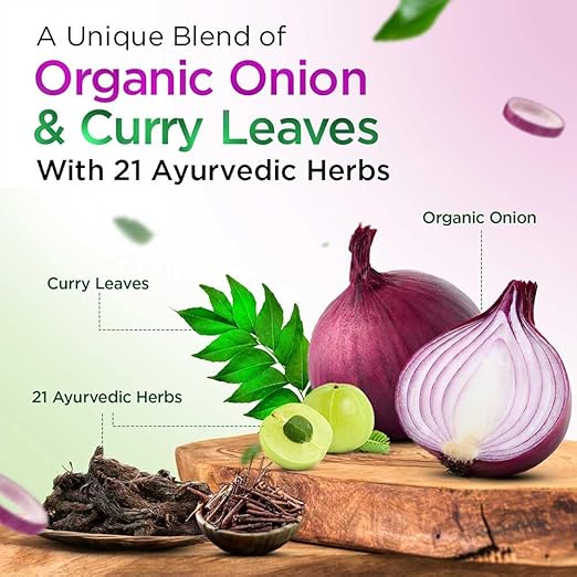 Kesh King Organic Onion Conditioner with Curry Leaves - 200ml | كيش كينج بلسم عضوي لجميع أنواع الشعر - 200 مل