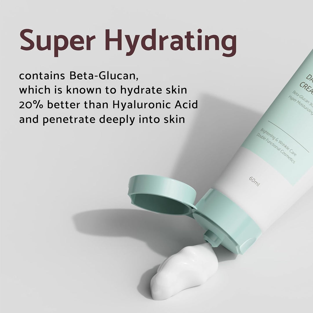 IUNIK Beta-Glucan Daily Moisture Cream - 60ml | ايونيك مرطب بيتا غلوكان يومي للوجه - 60 مل