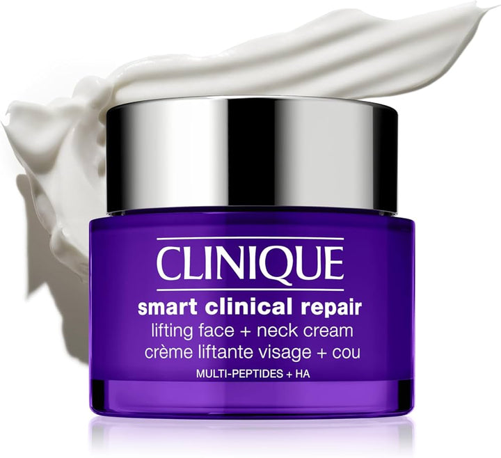 Clinique Smart Clinical Repair Anti Aging Lifting Face + Neck Cream - 50ml | كلينيك كريم رفع للوجه والرقبة سمارت كلينيكال ريبير - 50مل #3