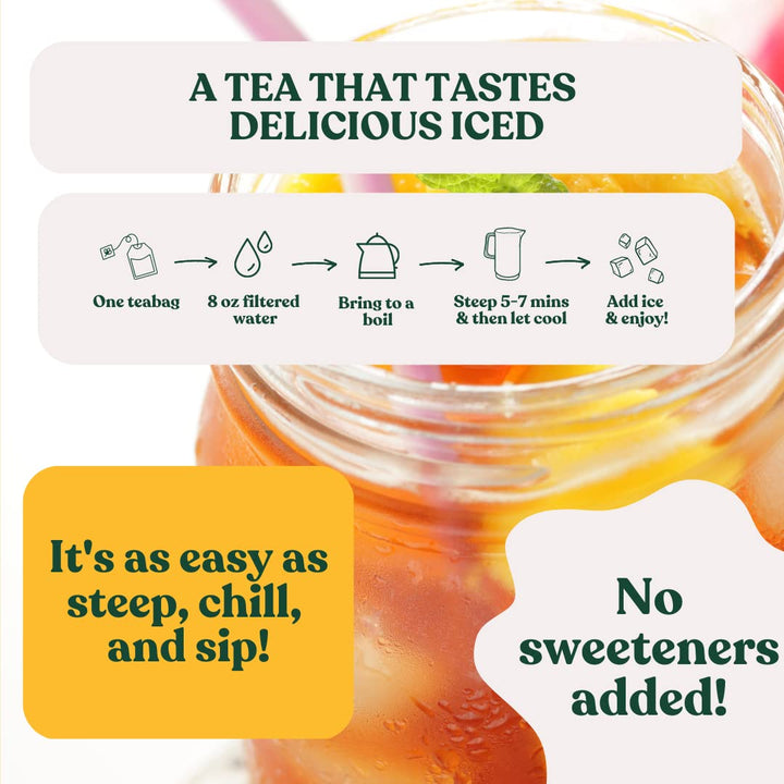Ahmad Tea Mango Magic Black Tea - 20 Pcs |شاي احمد أسود مانجو ماجيك – 20 كيس شاي