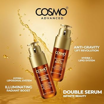 COSMO Illuminating Dual Serum Hydra + Liposomal System - 500ml | كوسمو سيروم مزدوج مضيء - 500مل #4