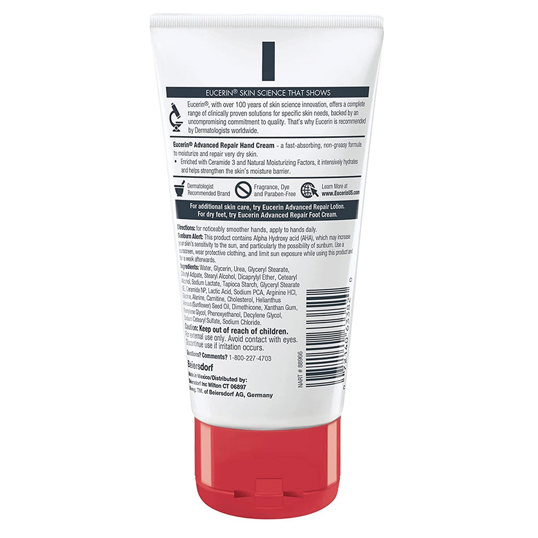 Eucerin Intensive Repair Hand Creme - 78g | يوسيرين كريم الاصلاح و الترميم لليدين - 78 غرام