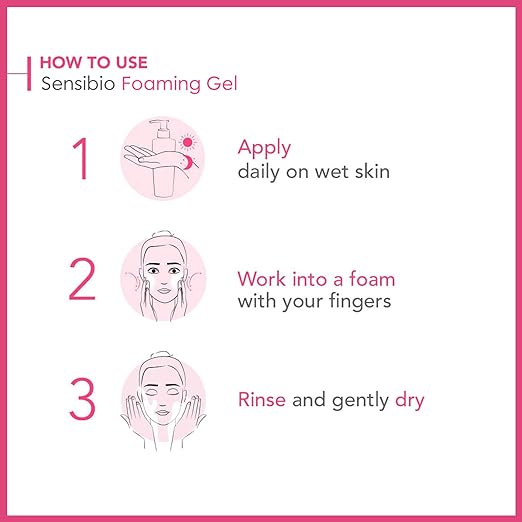 BIODERMA Sensibio Cleansing Foaming Gel - 500ml | بيوديرما جل رغوي منظف للبشرة الحساسة - 500 مل
