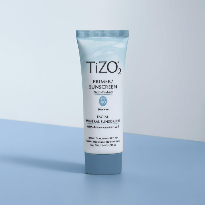 Tizo 2 Facial Primer Non-tinted SPF 40 - 50g | تايزو واقي شمسي بدون لون مع عامل حماية 40 - 50 غرام