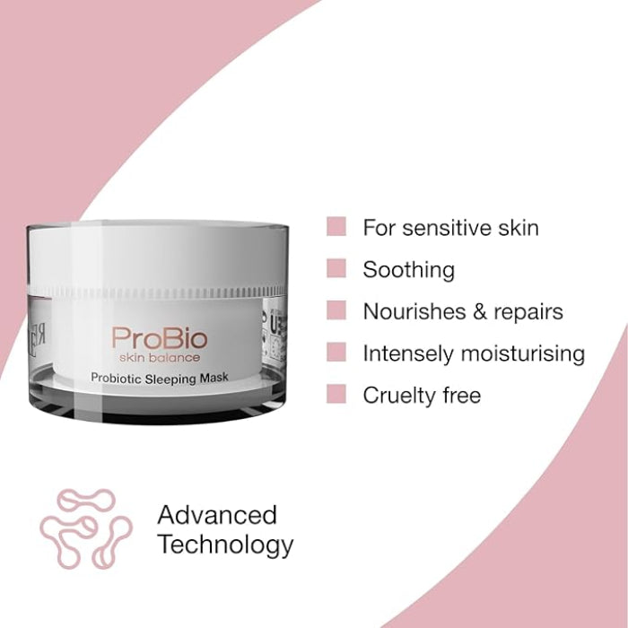 Revuele ProBio Skin Balance Probiotic Sleeping Mask - 50ml | ريفويل ماسك ليلي بالبروبيوتيك - 50مل
