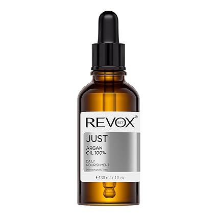 REVOX Just Argan Oil 100% Daily Nourishment - 30ml | ريفوكس زيت الأرغان النقي 100% للتغذية اليومية – 30 مل