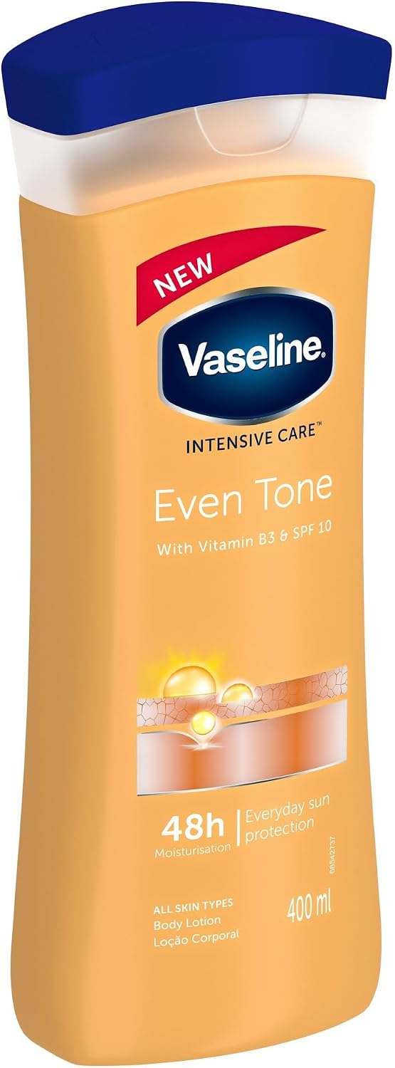 Vaseline Intensive Care™ Even Tone Body Lotion - 400ml | فازلين لوشن الترطيب المكثف و توحيد لون البشرة - 400 مل