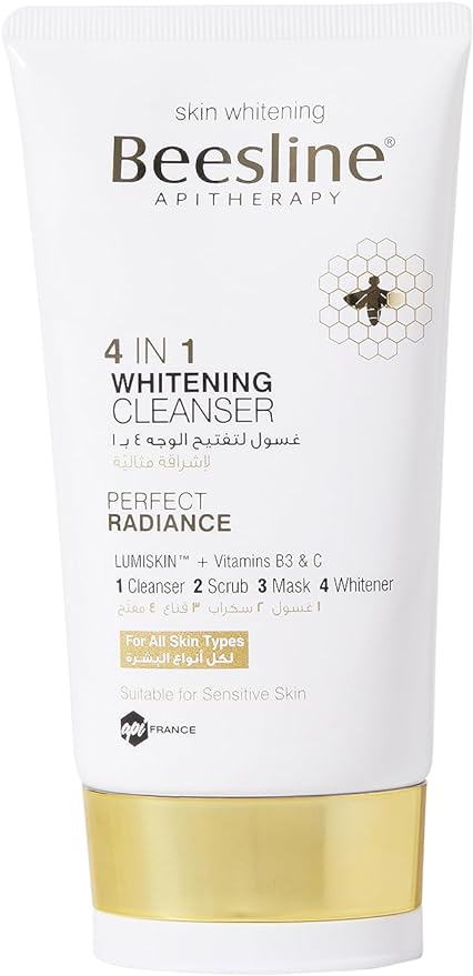 Beesline 4 In 1 Whitening Cleanser Offer ( Special Offer ) - 150ml |بيزلين عرض غسول للتفتيح البشرة 4 في 1 (عرض خاص) - 150 مل