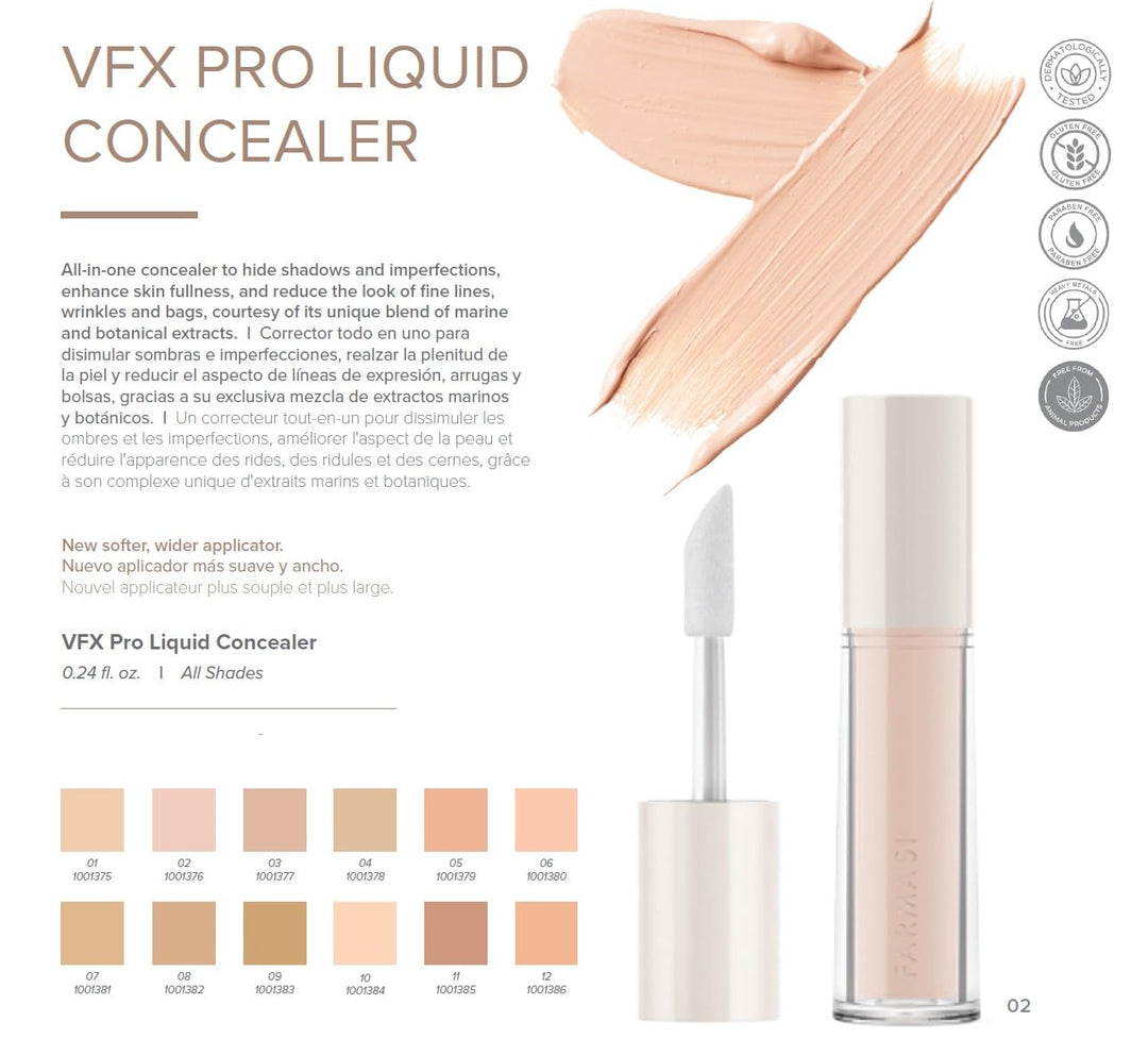Farmasi Vex Pro Concealer Full Coverage - 7ml | فارماسي كونسيلر - 7مل #3