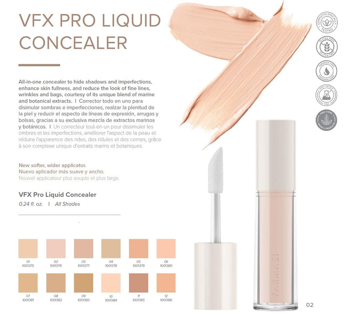 Farmasi Vex Pro Concealer Full Coverage - 7ml | فارماسي كونسيلر - 7مل #3