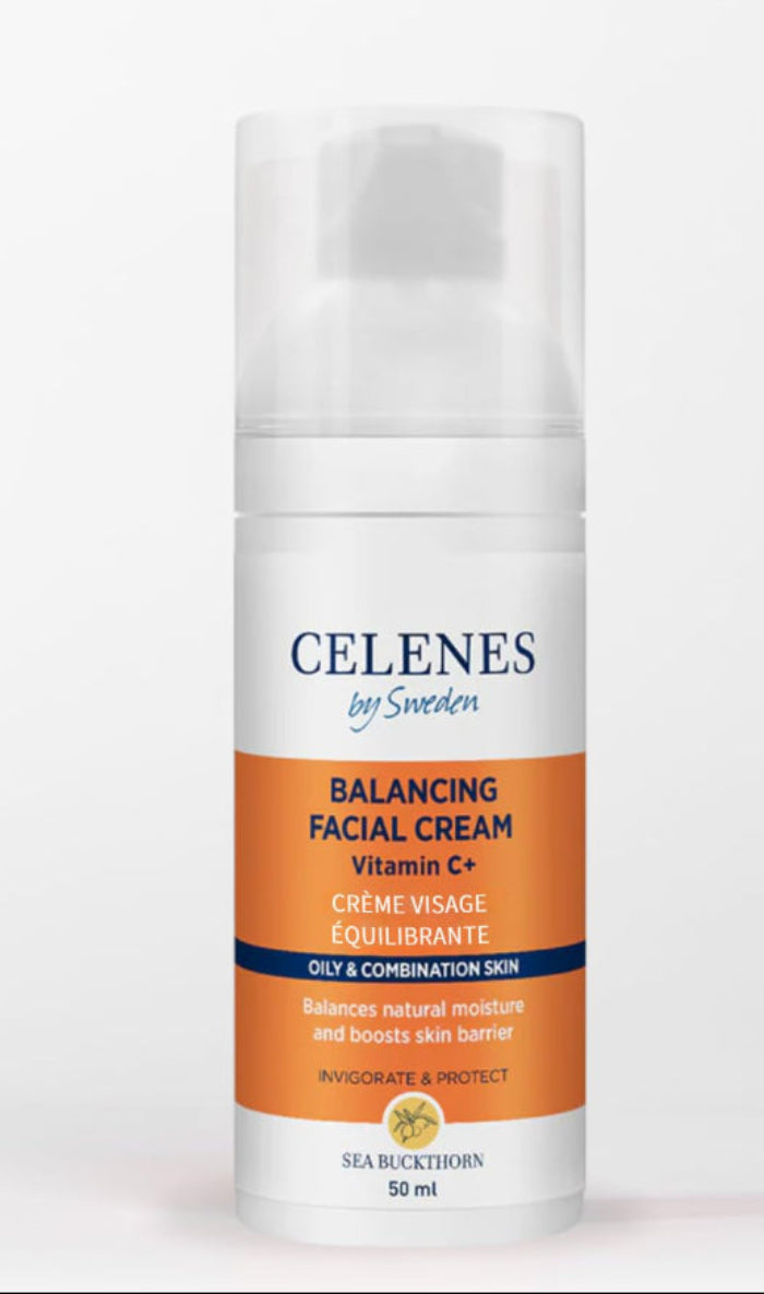 Celenes Balancing Facial Cream Vitamin C - 50ml | سيلينس مرطب فيتامين سي - 50 مل
