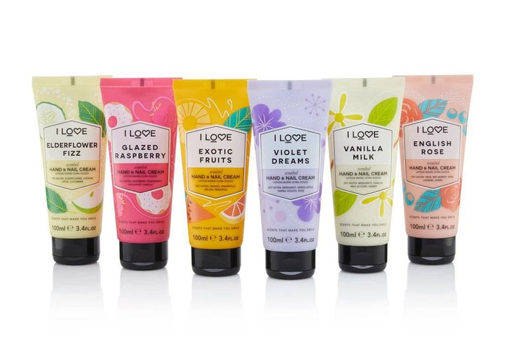 I Love - Elderflower Fizz Hand & Nail Cream - 100ml | حب كريم يد وأظافر بزهور البلسان - 100مل #3