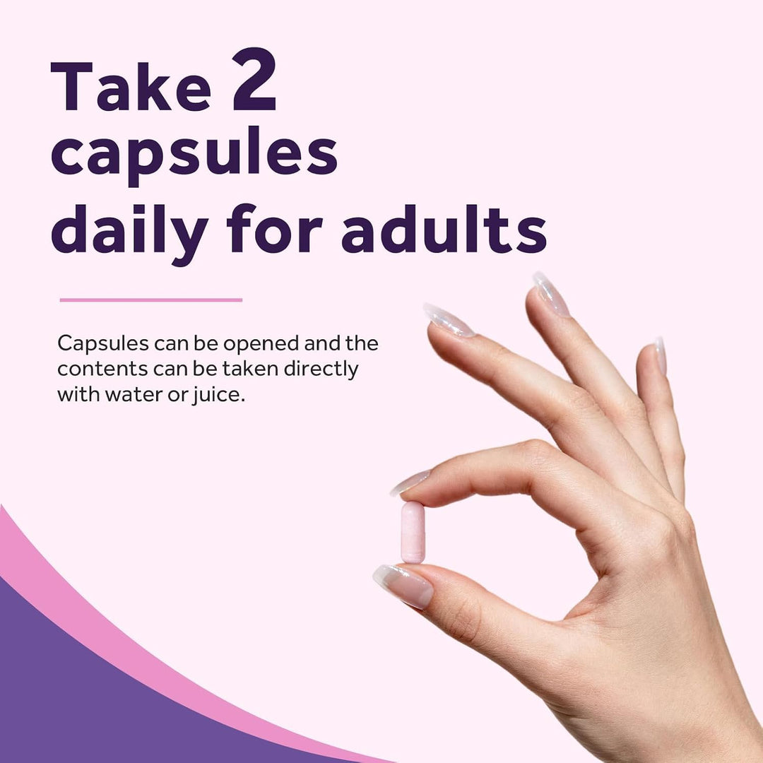 Doctors Recipes Womens Probiotics 50 Billion CFU 16 Strains - 60 Veggie Capsules| دكتورز ريسيبس بروبيوتيك للنساء 50 مليار وحدة مع البريبايوتيك والتوت البري – 60 كبسولة نباتية