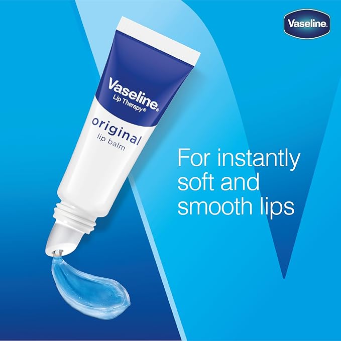 Vaseline Lip Balm Original - 10g | فازلين للعناية بالشفاه - 10 غ