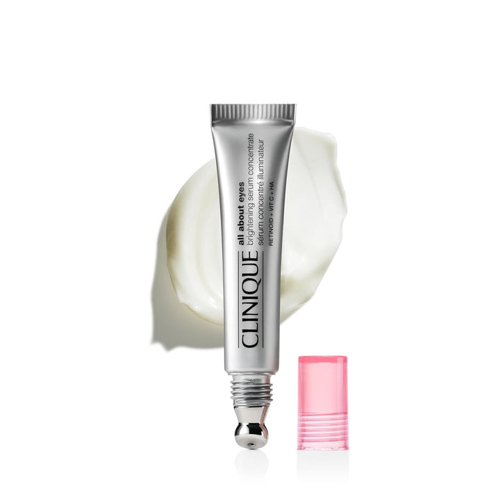 Clinique All About Eyes Brightening Serum Concentrate - 10ml | كلينك سيروم مُفتّح لمنطقة حول العين - 10مل