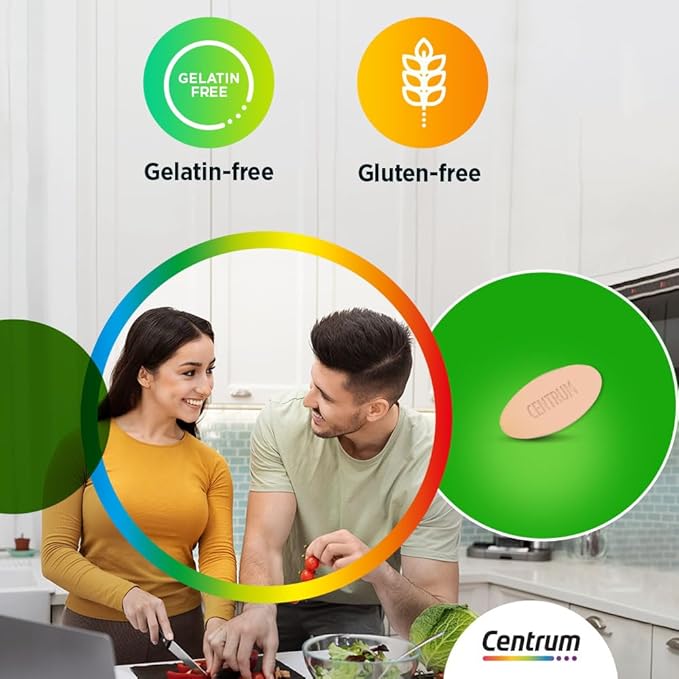 Centrum Adult Multivitamin - 30 Tablets | سنتروم مكمل غذائي للبالغين - 30 قرص