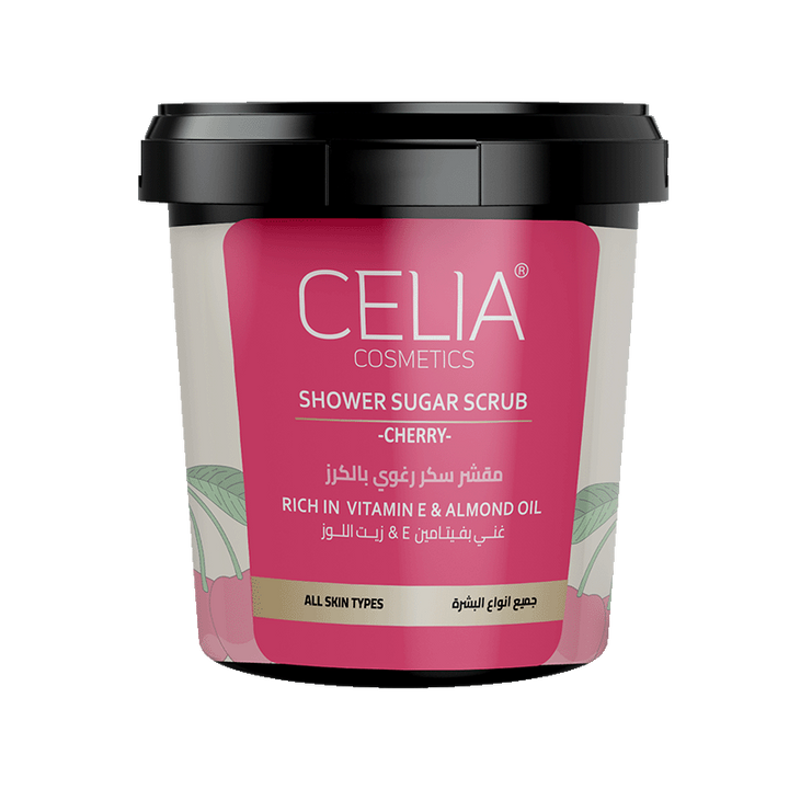 CELIA foaming sugar scrub with Moroccan indigo - 600g | سيليا مقشر السكر الرغوي للجسم - 600 غرام