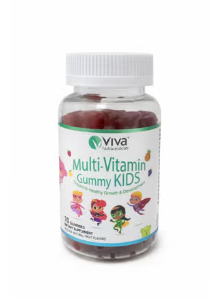 Viva Multivitamins Gummy Kids - 70 Gummies | فيفا جومي فيتامينات متعددة للأطفال - 70 حبة هلامية