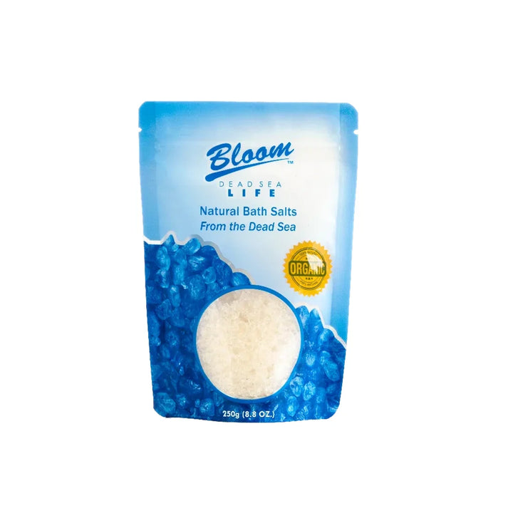 Bloom Dead Sea Bath Salts with Green Menthol - 250g | بلوم أملاح حمام طبيعية من البحر الأحمر - 250غ