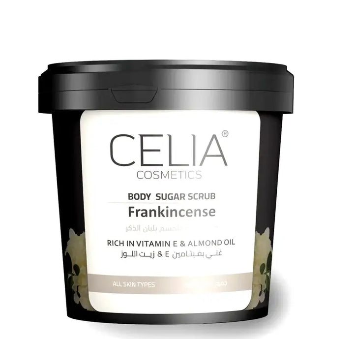 CELIA Body Sugar Scrub - 600g | سيليا مقشر زيتي للجسم - 600 غرام