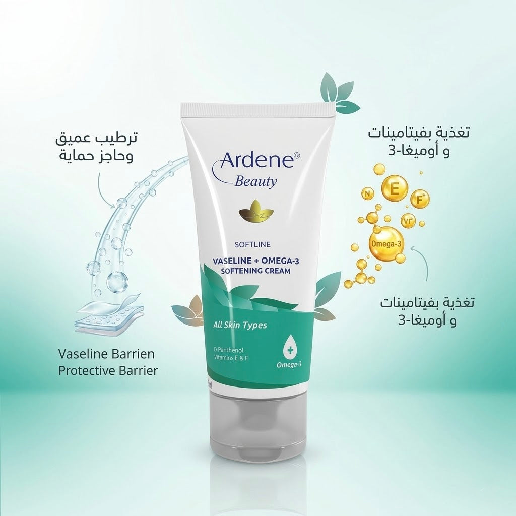 Ardene Vaseline softening cream - 50ml | اردن كريم منعم بالفازلين - 50 مل