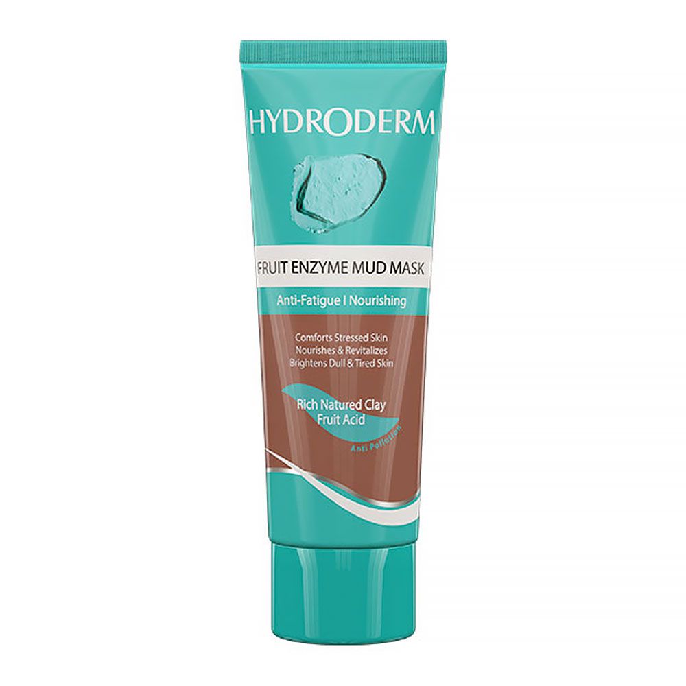 HYDRODERM Frit Rnzyme Mud Mask - 100ml | هيدروديرم ماسك الطين بأنزيمات الفواكه - 100 مل