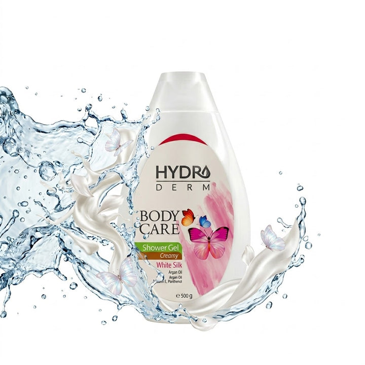 HYDRODERM Body Care Shower Gel Creamy - 500g | هيدروديرم جل استحمام كريمي - 500غ