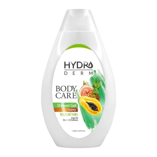 HYDRODERM Body Care Shower Gel Creamy - 500g | هيدروديرم جل استحمام كريمي - 500غ