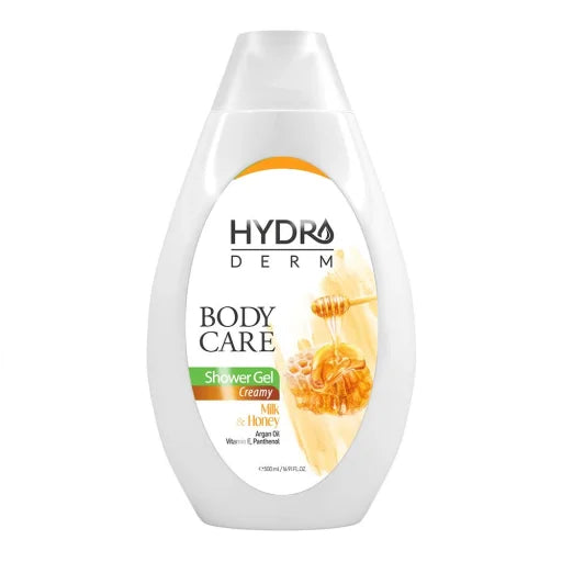 HYDRODERM Body Care Shower Gel Creamy - 500g | هيدروديرم جل استحمام كريمي - 500غ