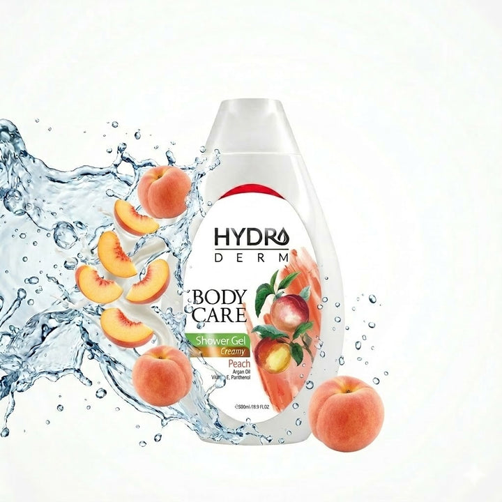 HYDRODERM Body Care Shower Gel Creamy - 500g | هيدروديرم جل استحمام كريمي - 500غ