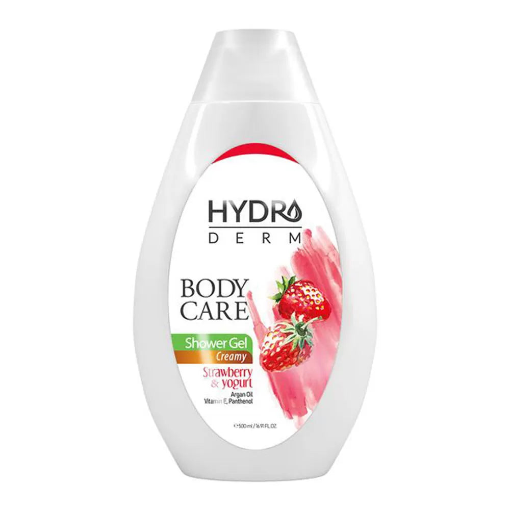 HYDRODERM Body Care Shower Gel Creamy - 500g | هيدروديرم جل استحمام كريمي - 500غ