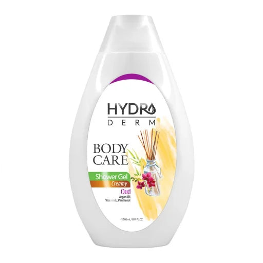 HYDRODERM Body Care Shower Gel Creamy - 500g | هيدروديرم جل استحمام كريمي - 500غ