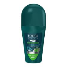 HYDRODERM antiperspirant for men 48h - 50ml | هيدروديرم مزيل تعرق للرجال لمدة 48 ساعة - 50 مل