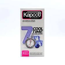 Kapoot Cool Time 7 - 12 Pcs | كبوت واقي ذكري كابوت كول تايم المبرد – 12 قطعه