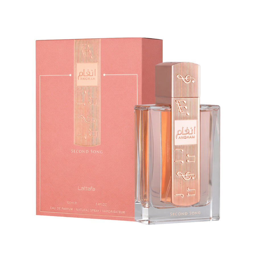 lattafa |عطر انغام  سكند سونك الوردي 100مل لطافة