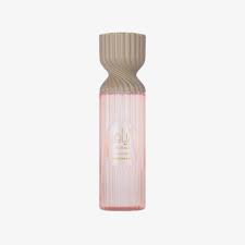 Lattafa Body Mist Teriaq for Women, 250ml, elegant bottle with a soft pink color and a stylish design.