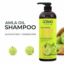 COSMO Thick & Strong Shampoo Amla Oil - 1000ml | كوزمو شامبو التكثيف و القوة بزيت الأملا - 1000 مل