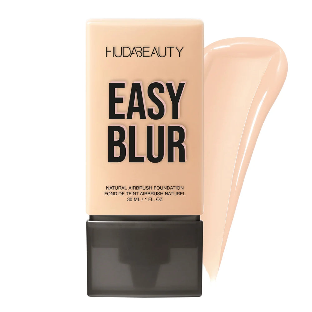 Huda Beauty Easy Blur Natural Airbrush Foundation - 30ml | هدى بيوتي كريم أساس خفيف الوزن و قابل للبناء - 30 مل