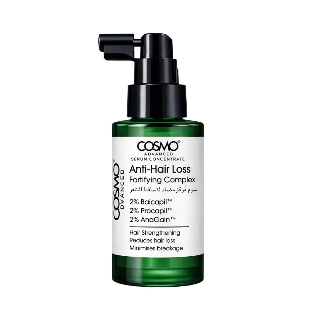 Cosmo Serum Concentrate Anti Hair Loss Fortifying Complex - 60ml | كوزمو سيروم مركّز مضاد لتساقط الشعر - 60مل