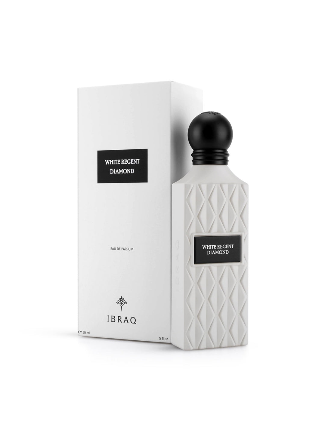 IBRAQ Ibrahim Al-Qurashi White Regent Diamond - 150ml | عطر ابراهيم القرشي وايت ريجنت دايموند للجنسين 150 مل