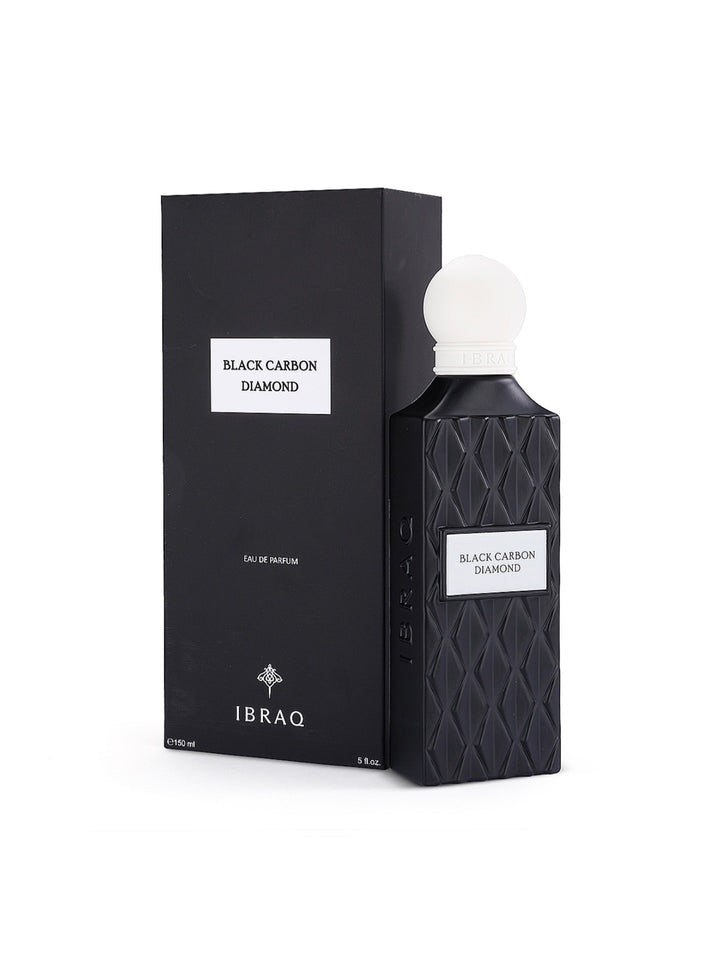 IBRAQ Ibrahim Al-Qurashi Black Carbon Diamond  - 150ml | عطر ابراهيم القرشي بلاك كاربون دايموند للرجال 150 مل